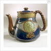 Trafalgar centenary commemorative teapot and lid by Doulton & Co. Ltd.