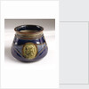 Sugar bowl commemorating the Trafalgar centenary by Doulton & Co. Ltd.
