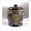 Trafalgar centenary commemorative tobacco jar and lid by Doulton & Co. Ltd.