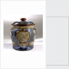 Trafalgar centenary commemorative tobacco jar and lid by Doulton & Co. Ltd.