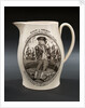 Creamware jug by Unknown