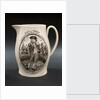 Creamware jug by Unknown