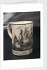 Creamware mug by unknown
