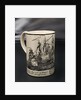 Creamware mug by unknown
