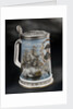 Bone china tankard by Worcester Royal Porcelain Co