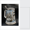 Bone china tankard by Worcester Royal Porcelain Co