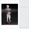 Figure of Vice-Admiral Horatio Nelson (1758-1805) by Holkham Studio Pottery
