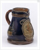 Miniature jug commemorating the Trafalgar centenary by Doulton & Co. Ltd.
