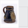 Miniature jug commemorating the Trafalgar centenary by Doulton & Co. Ltd.