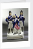 Staffordshire figure group representing the death of Nelson by unknown