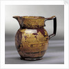 Earthenware jug by unknown
