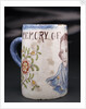 Delftware mug by unknown