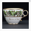 Teacup, part of a tea service that belonged to Vice-Admiral Horatio Nelson (1758-1805). by unknown