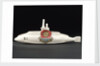 Model submarine in porcelain by Birks