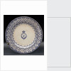 Earthenware mess plate by unknown