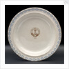 Earthenware mess plate by unknown