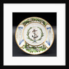 Saucer, part of a tea service that belonged to Vice-Admiral Horatio Nelson (1758-1805). by unknown