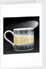 Earthenware mug by Josiah Wedgwood & Sons Ltd.