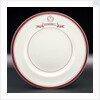 Porcelain side plate by R. H. & S. L. Plant Ltd.