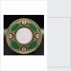 Saucer used on HMY 'Victoria and Albert' (1899) by W.T. Copeland & Sons Ltd.