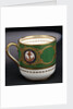 Cup used on HMY 'Victoria and Albert' (1899) by W.T. Copeland & Sons Ltd.