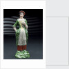 Earthenware figure of a lass by Ralph Wood
