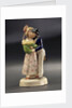 Earthenware figure group: a sailor, newly ashore, embraces his comely lass by unknown