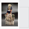Earthenware figure of a lass by unknown