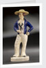 Earthenware figure of a sailor by Unknown