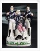 Staffordshire figure group representing the death of Nelson by unknown