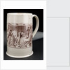 Creamware mug by unknown