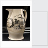 Liverpool transfer-printed creamware jug by Unknown