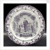 Earthernware plate by Unknown