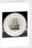 Earthernware plate by unknown