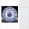 Porcelain plate by John Rose & Co.