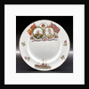 Porcelain plate by John Aynsley & Sons Ltd.