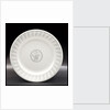 White plate by Josiah Wedgwood & Sons Ltd.