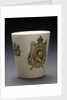 Porcelain beaker inscribed 'CORONATION 1911' by Doulton & Co. Ltd.