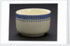 Earthenware sugar bowl by unknown