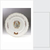 Earthernware plate by unknown