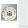 Porcelain plate by Josiah Spode