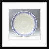 Earthenware saucer by unknown