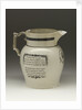 Earthenware jug by unknown