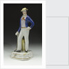 Earthenware figure of a sailor by unknown