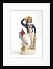 Earthenware figure of a sailor by unknown