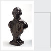 Earthenware bust by Unknown