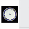 Plate used on RY 'Osborne' (1870) by W.T. Copeland & Sons Ltd.