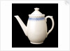 Coffee pot with lid by unknown