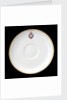 Saucer used on RY 'Osborne' (1870) by Derby Crown Porcelain Co. Ltd.