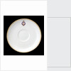 Saucer used on RY 'Osborne' (1870) by Derby Crown Porcelain Co. Ltd.